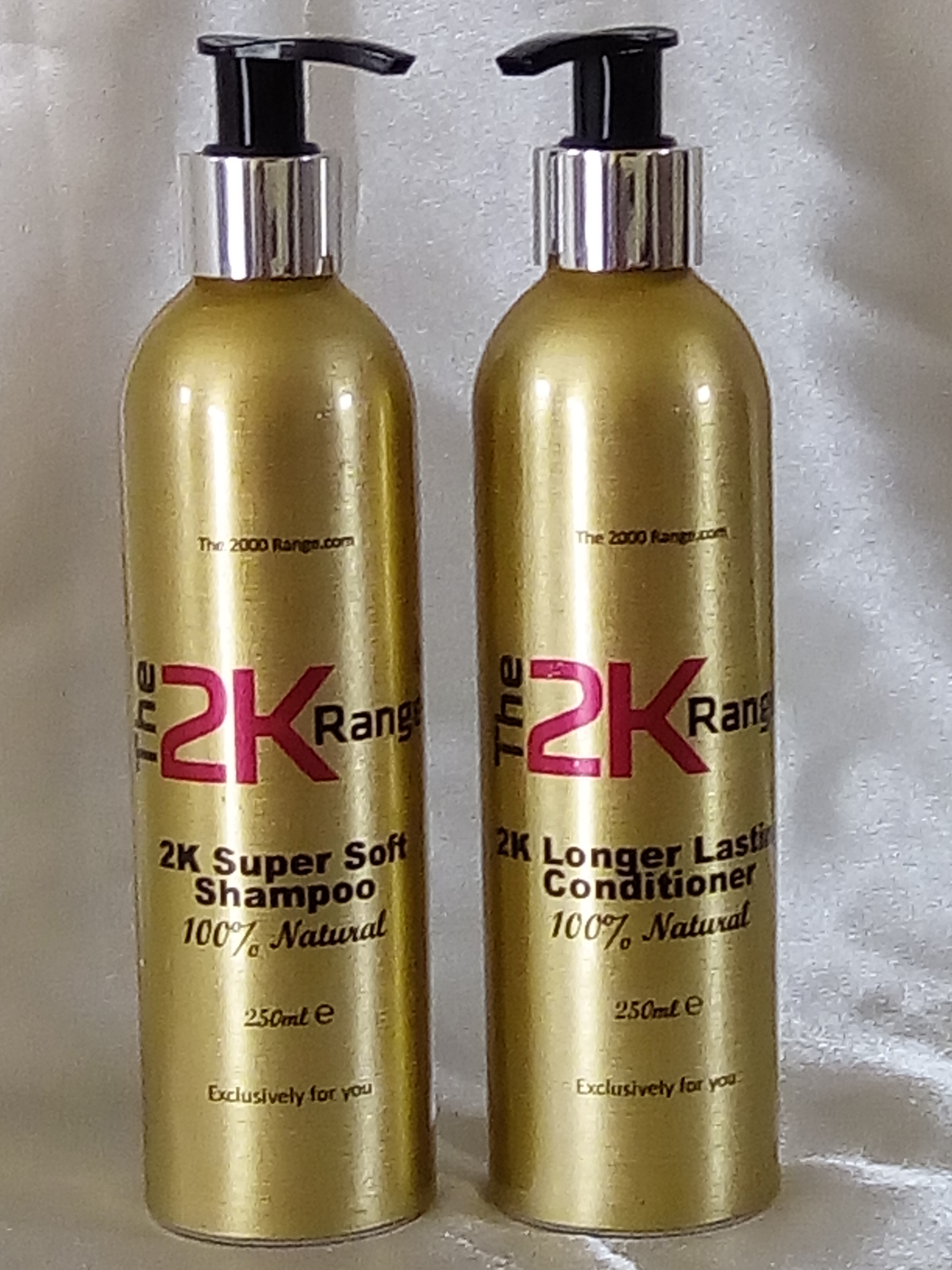 shampoo & conditioner hair pair